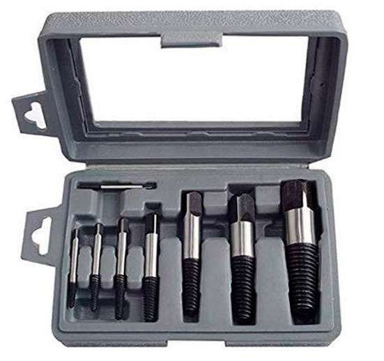 EXTRACTORES DE TUBOS Y TORNILLOS VON ROSCA ATASCADA USADO PARA NIPLES Y TUBOS DE AGUA. (8