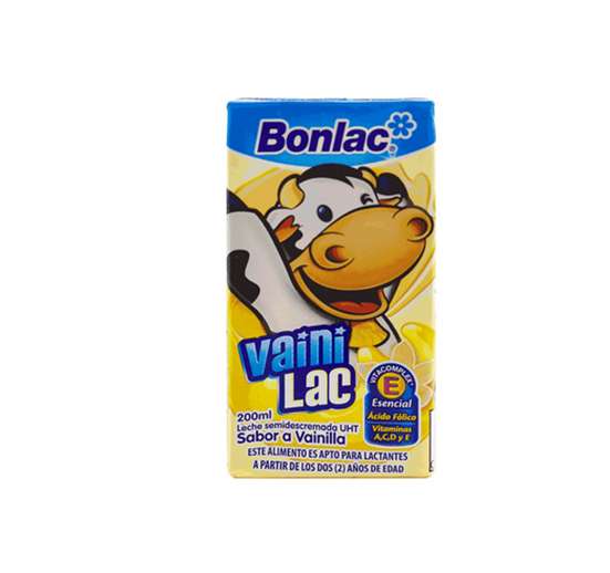 LECHE SABORIZADA BONLAC VAINILAC 200 ML