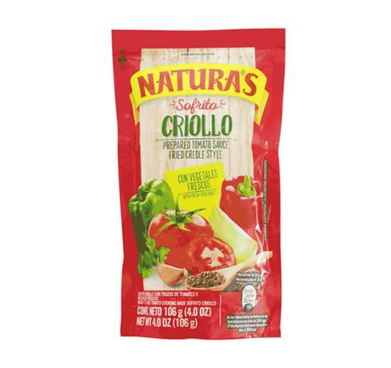 SALSA DE TOMATE NATURAS 106 GR SOFRITO CRIOLLO