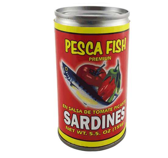 SARDINA PICANTE PESCA FISH 156 GR SALSA DE TOMATE