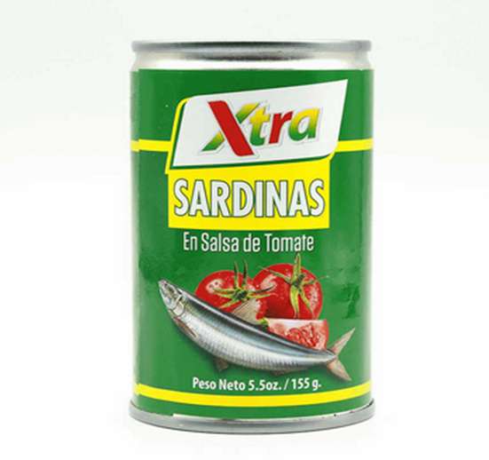 SARDINA SÚPER XTRA 156 GR SALSA DE TOMATE