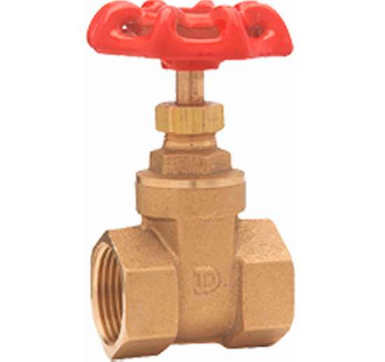 VÁLVULAS DE COMPUERTA DE BRONCE ROSCADA NPT 150 PSI