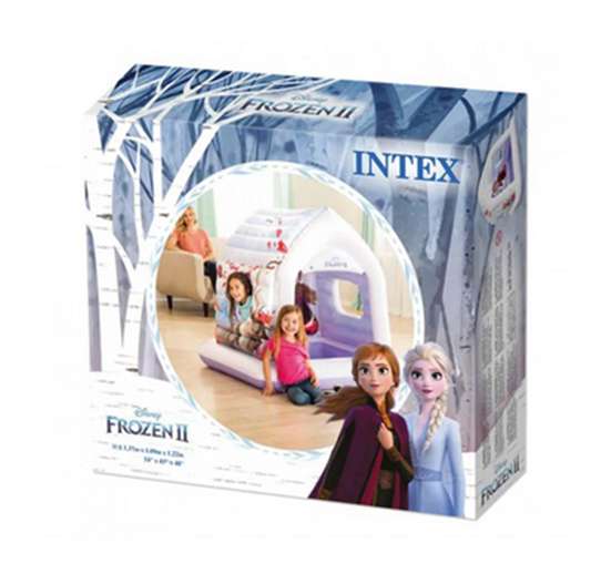 CASITA INFLABLE INTEX DE FROZEN 109 CM X 137 CM X 122 CM