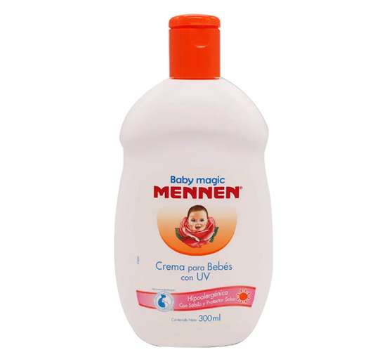 CREMA BABY MAGIC MENNEN CON UV DE 300 ML