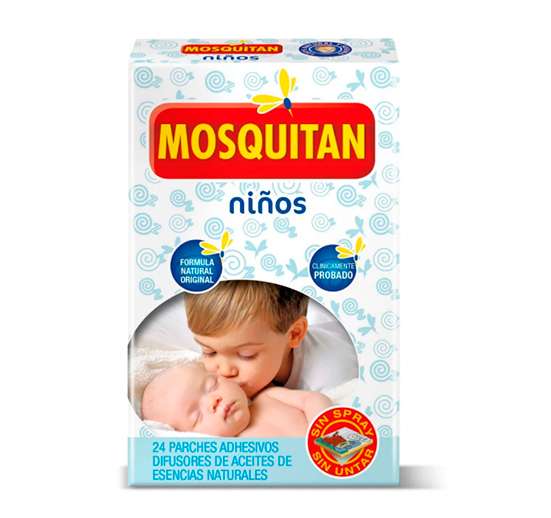 PAQUETE 24 PARCHES REPELENTE DE INSECTOS PARA NIÑOS
