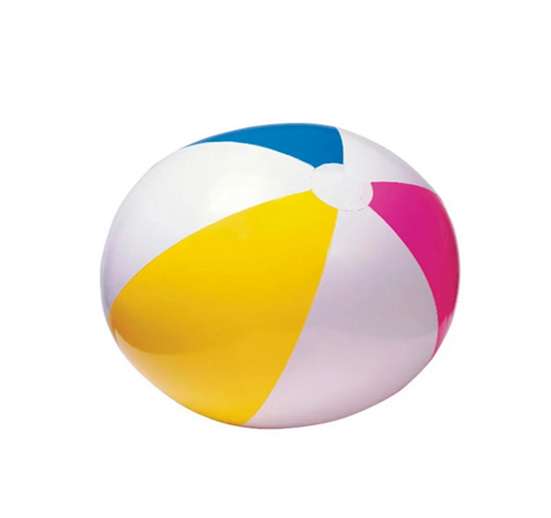 PELOTA DE PLAYA INTEX MULTICOLOR 24"