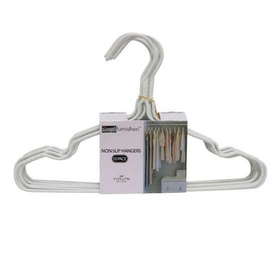 PERCHA ROPA DE NIÑO 10 PIEZAS