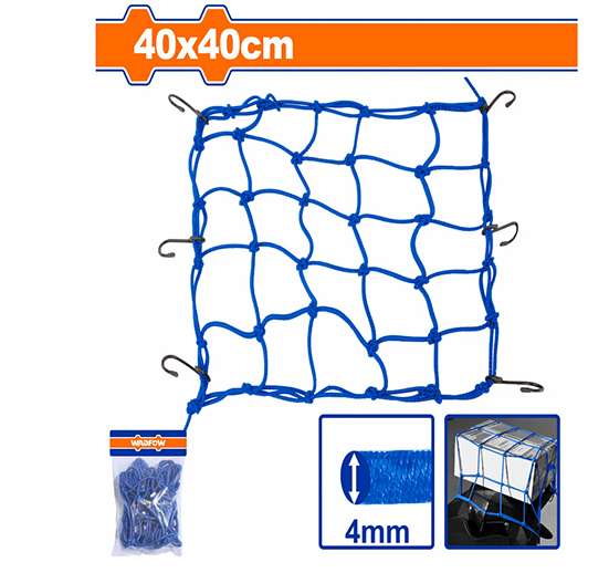 RED MALLA DE CARGA 40X40CM DIÁMETRO DE LA CUERDA: 4MM.