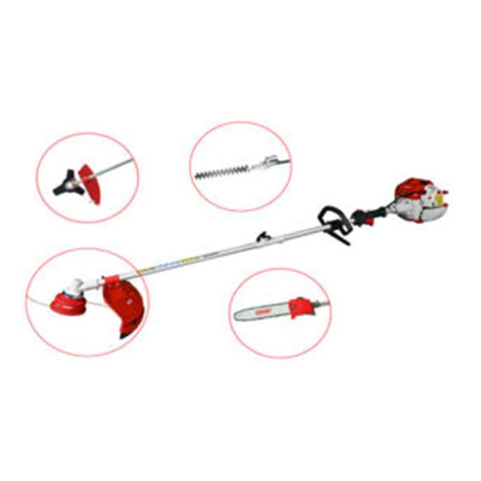 Máquina multifuncional NTMU430D4IN1: desbrozadora, cortacésped, recortadora de bordes y cortasetos, todo en uno