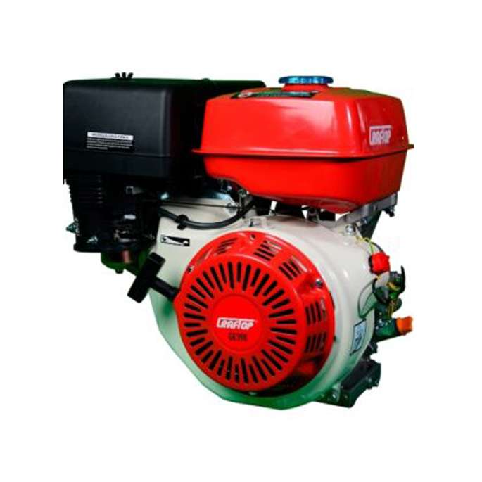 Motor de gasolina de 4 tiempos GE390 para uso profesional con 13,0 HP de potencia