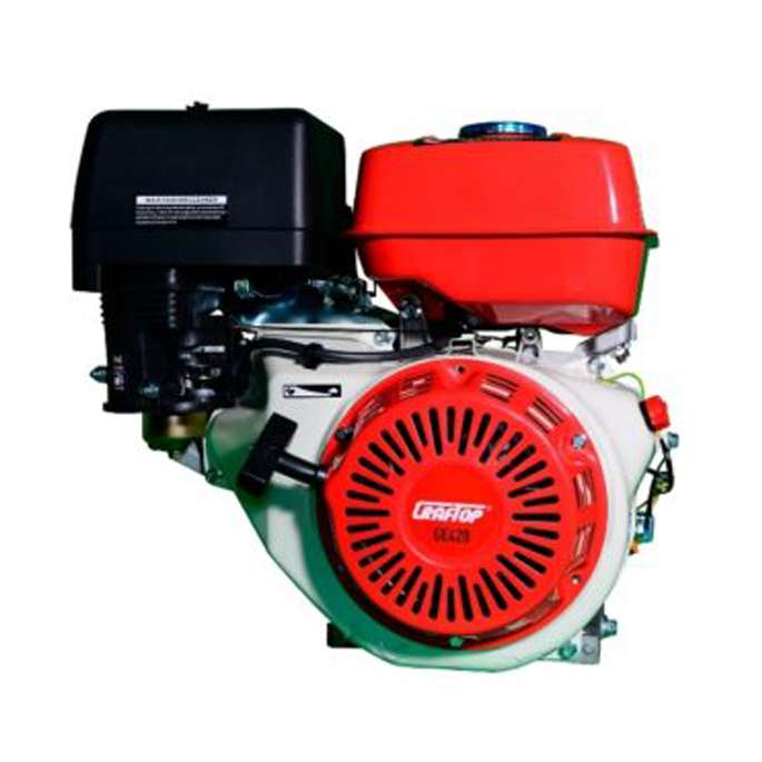 Motor de gasolina de 4 tiempos GE420 para uso profesional con 15,0 HP de potencia