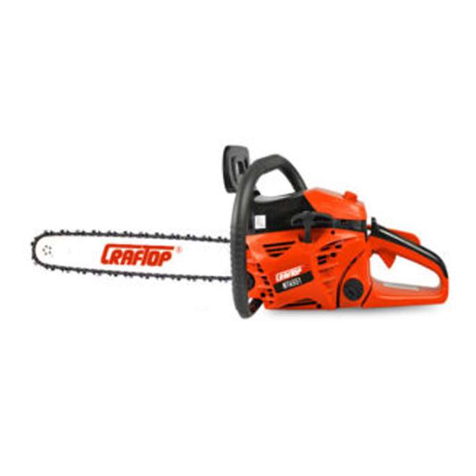 Motosierra de gasolina NT4551 con barra de 16”-20”, herramienta semiprofesional para cortar madera